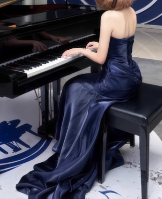 Glänzendes Ballkleid mit herzförmigem Pailletten-Meerjungfrauen-Abendkleid, Galakleid, Geburtstagspartykleid, D3415