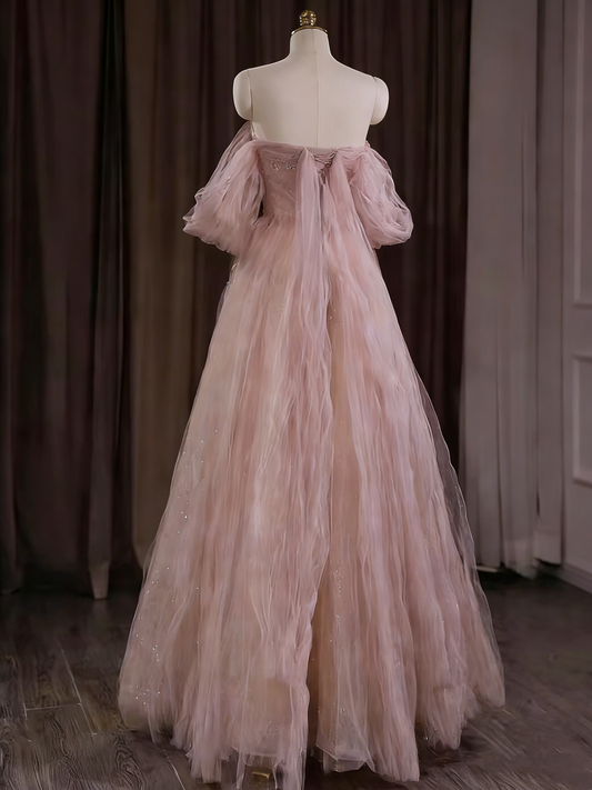 Elelgant Prom Dress Off Shoulder Tulle Gala Dress Evening Dress Formal Dress D4552