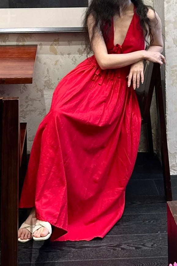 Charming Prom Dress Halter Pleated Birthday Party Dress Cockatail Dress Evening Dress D4558