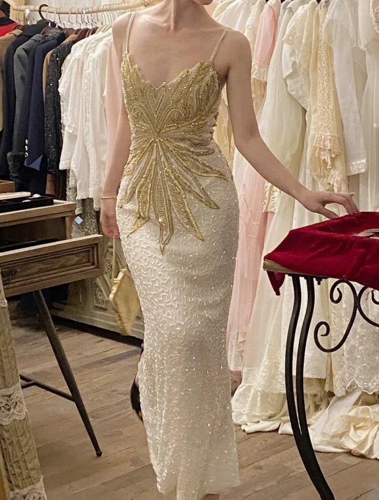 Stunning Prom Dress Spaghetti Straps Fitted Beading Birthday Party Dress Cockatail Dress Evening Dress D4560