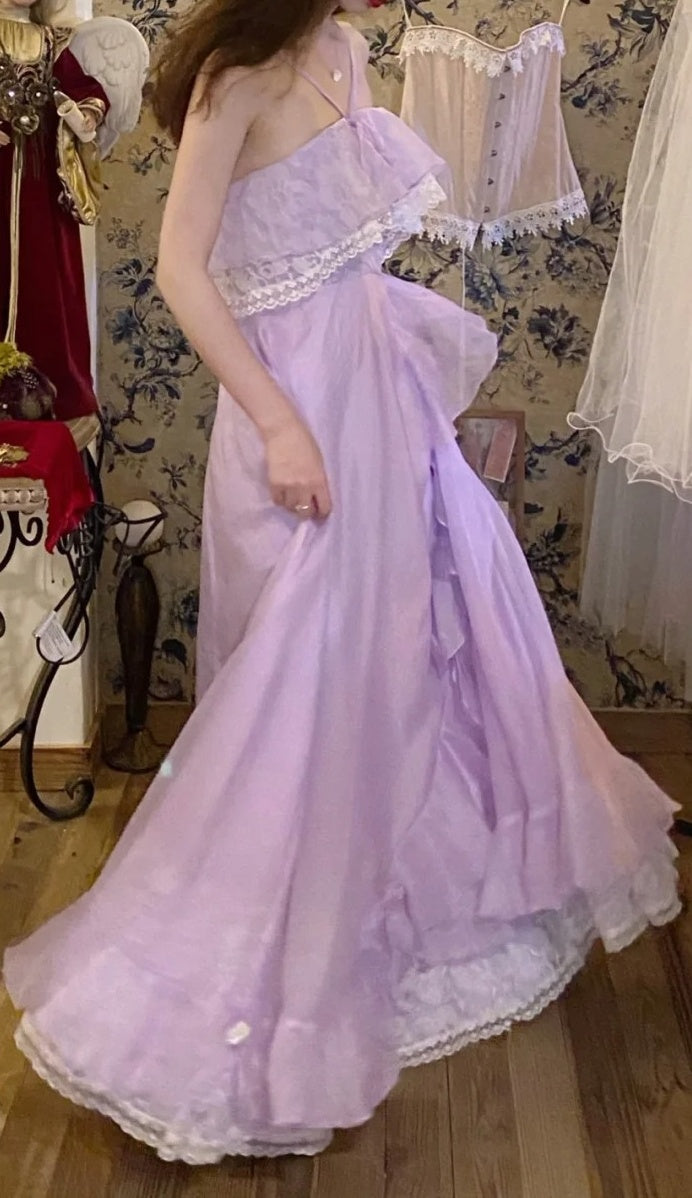 Pretty Prom Dress Halter Birthday Party Dress Cockatail Dress Evening Dress D4561