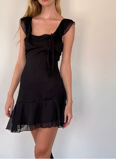 Charming Homecoming Dress Square Prom Dress Back to School Outfits Party Dress D6231