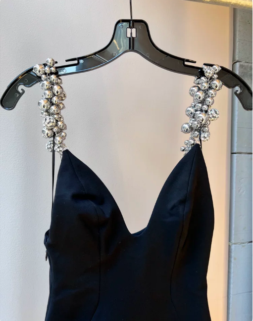 New Homecoming Dress Spaghetti Strap Prom Dress Back to School Outfits Party Dress D6295