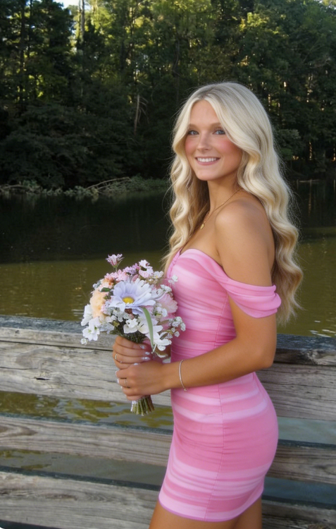 Sweet Homecoming Off the Shoulder Shirred Hugging Back to School Outfits Party Dress D6718