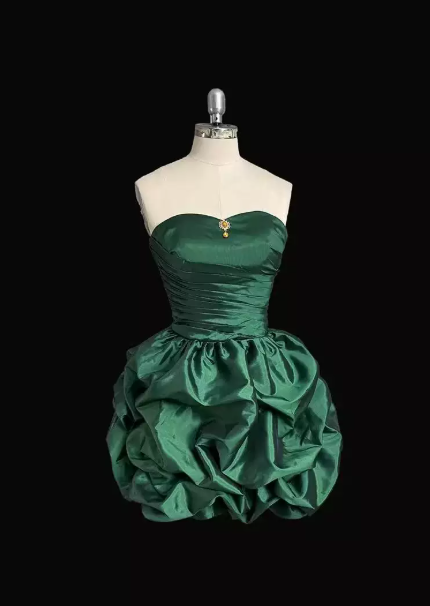Beautiful Homecoming Dress Sweetheart Pleated Cascade Back to School Outfits Party Dress D7253