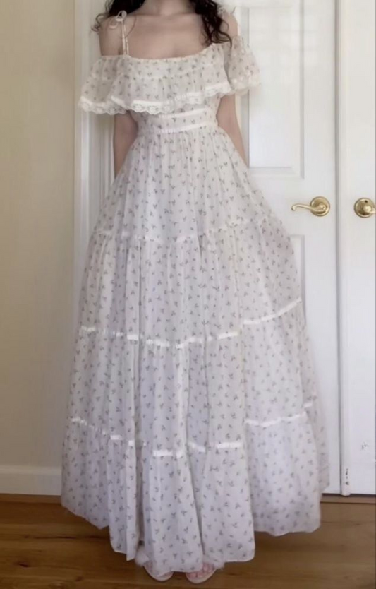 Robe de soirée longue élégante à bretelles dénudées, coupe trapèze, robe d'été tendance, D1060