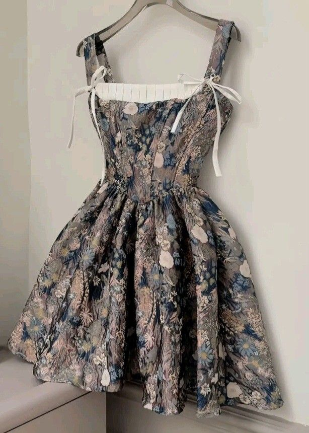 Pretty Straps A-Line Short Party Dresses Cute Mini Birthday Dresses, D1108