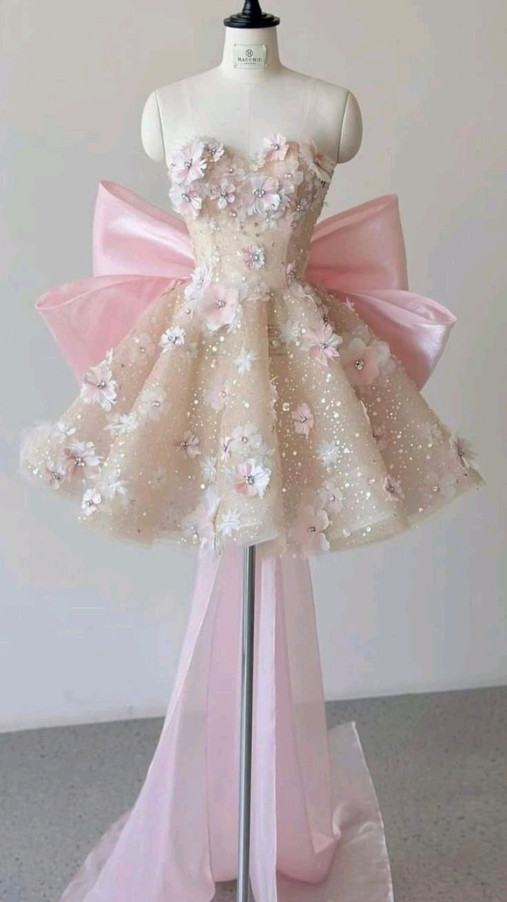 Lovely Sweetheart A-Line Floral Appliques Short Party Dresses Birthday Outfits, D1130