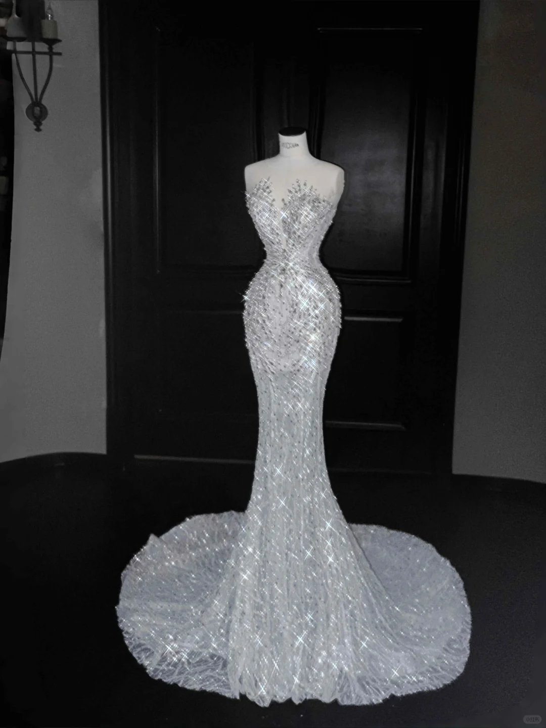 Gorgeous Sleeveless Mermaid Shiny Beading Long Evening Dress Birthday β ModelDressy