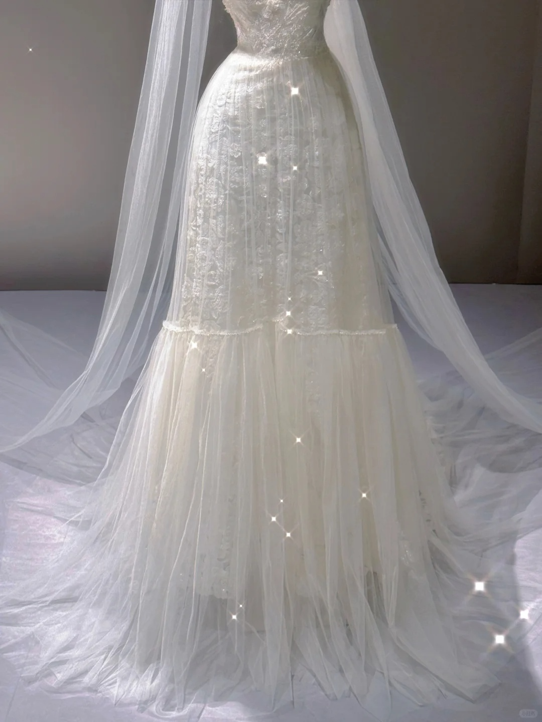 Elegantes A-Linien-Brautkleid mit herzförmigem Ausschnitt und langem Tüll-Abendkleid, D471
