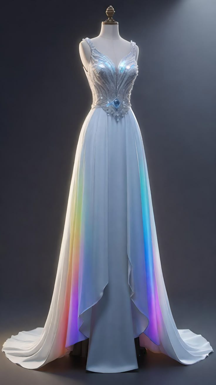 Elegantes weißes A-Linien-Abendkleid mit Perlenbesatz, lang, formelles Ballkleid, D719