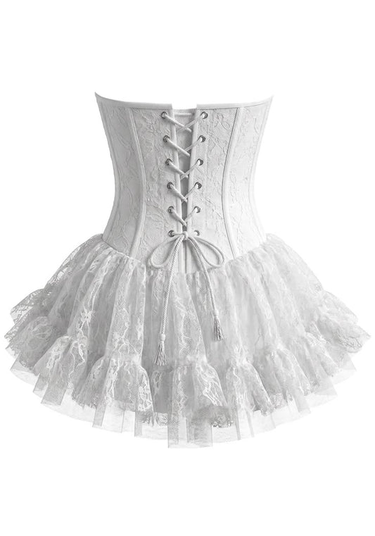 Unique Homecoming Dress Sweetheart Tulle Bowknot Back to School Outfits Party Dress D7826