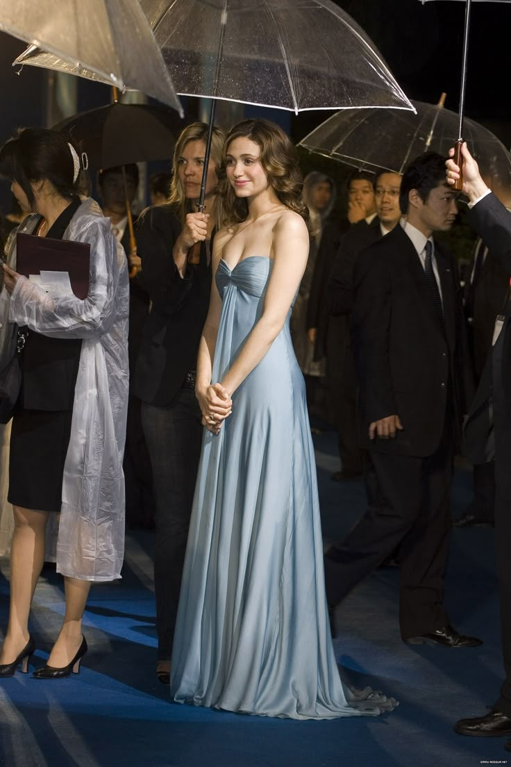 Elegant Blue Sweetheart A-Line Satin Long Formal Party Dress MD7803