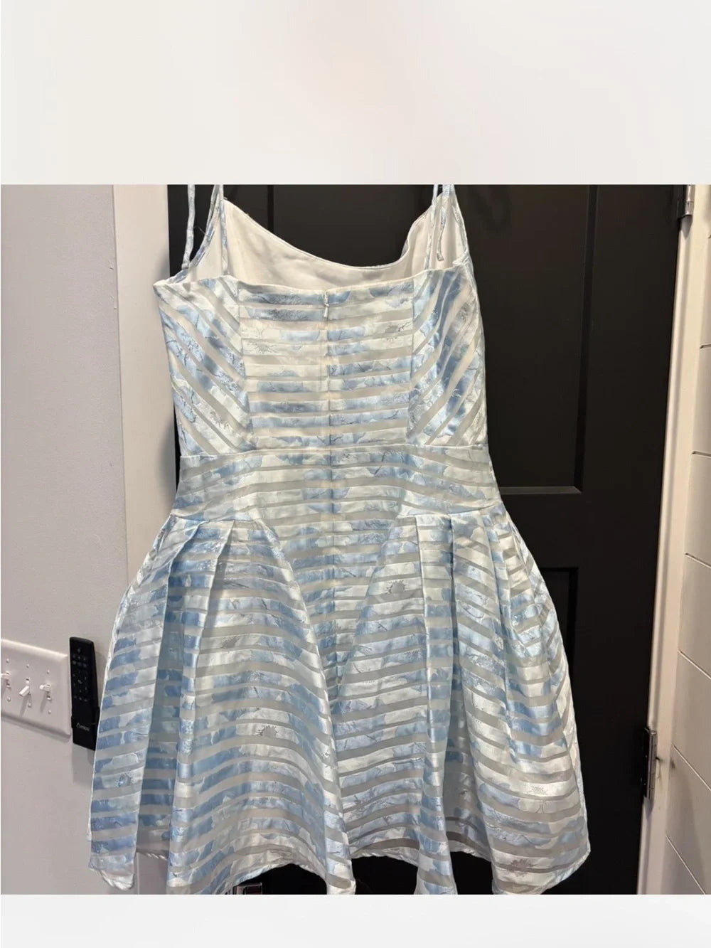 Fashionable Homecoming Dress Spaghetti Strap A-Line Back to School Outfits Party Dress D7857
