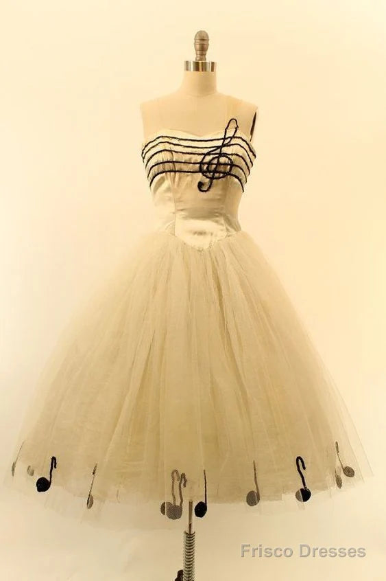 Charming Homecoming Dress Strapless Tulle Lace Back to School Outfits Party Dress D7518