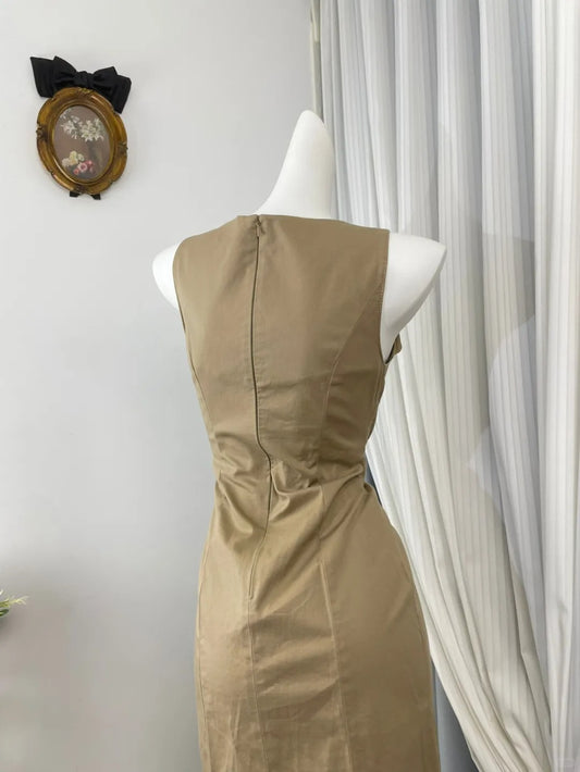 New Homecoming Dress Jewel Pleated Bowknot Back to School Outfits Party Dress D6965