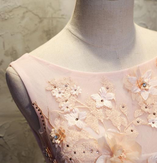 Robe de bal longue avec fleurs faites main, superbe robe de Quinceanera M1674