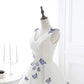 New Homecoming Dress V Neck Butterfly Back to School Outfits Party Dress D7622