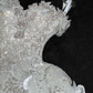 Gorgeous Shiny Beaded White Sweetheart Tulle Sequin Design Elegant A-Line Floor-length Wedding Dress D1666
