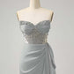 Chic Homecoming Dress Sweetheart Pleaed Beaded Rinestone Back to School Outfits Party Dress  D7401