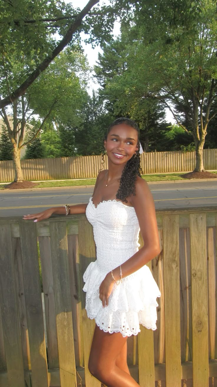 White Sweetheart A-Line Short Party Dress Homecoming Dress MD7315