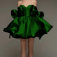 Beautiful Homecoming Dress Sweetheart Bowknot Pleated Back to School Outfits Party Dress D7170