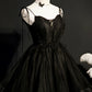Charming Homecoming Dress Tulle Spaghetti Straps Prom Dress Back to School Outfits Party Dress  D6106