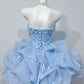 Charming Homecoming Dress Strapless Flower Pleated Short Prom Dress Back to School Outfits Party Dress  D6010