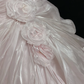 Light Pink Strapless A-Line Birthday Dress Long Evening Party Ball gown, D245