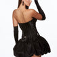 Fashionable Homecoming Dress Sweetheart A-Line Black Back to School Outfits Party Dress D7849