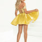 Beauty Homecoming Dress Off the Shoulder Tulle Sequins Back to School Outfits Party Dress D7051