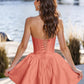 Fashionable Homecoming Dress Sweetheart Pleated A-Line Back to School Outfits Party Dress D7862