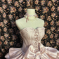 Light Pink Sweetheart A-Line Satin Princess Evening Gowns Birthday Ball Gowns, D1152