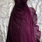 Vintage Straps Prom Dress Chiffon Long Evening Dress MD7413