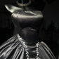 New Homecoming Dress Strapless Peal Bead Pleated Back to School Outfits Party Dress Birthday Dress D7640