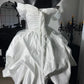New Homecoming Dress Off the Shoulder Pleated Back to School Outfits Party Dress Birthday Dress Wedding Dress D7645