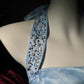 New Homecoming Dress Halter Bead Pearl Rinestone Pleated Back to School Outfits Party Dress D7591