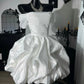 New Homecoming Dress Off the Shoulder Pleated Back to School Outfits Party Dress Birthday Dress Wedding Dress D7645