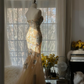 Elegant Mermaid Golden Sparkling Strapless Elegant Beaded Shinny Chiffon Evening Dress Prom Dress D1470