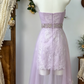 Elegant Homecoming Dress Sweetheart Hi-Lo Rinestone Back to School Outfits Party Dress  D6499