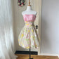 Chic Homecoming Dress Strapless Pleated Back to School Outfits Party Dress  D6462
