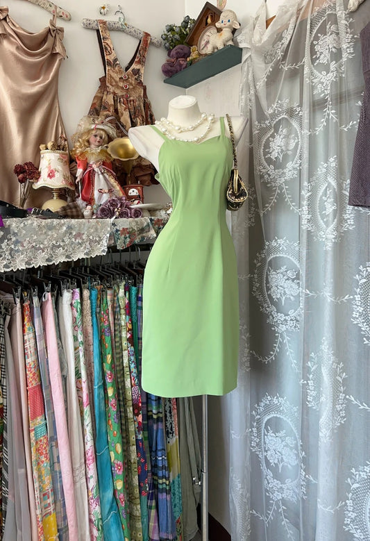 Simple Homecoming Dress Spaghetti Strap Prom Dress Back to School Outfits Party Dress  D6193