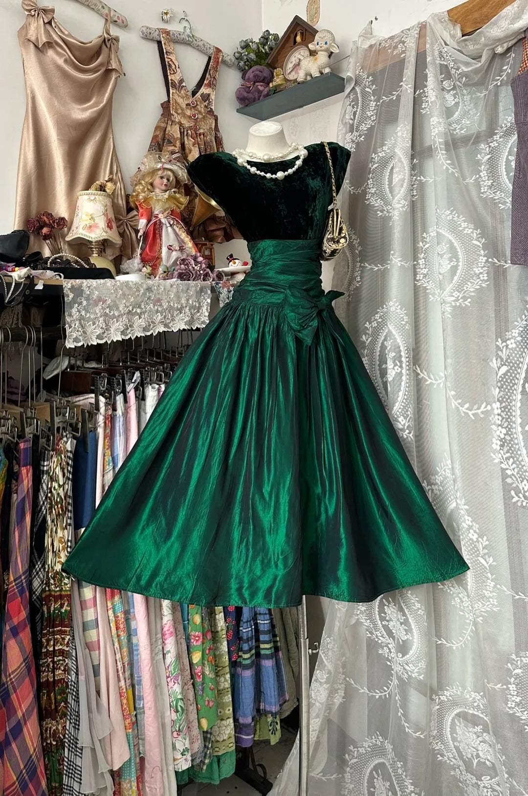 Elegant Homecoming Dress Jewel Pleated Bowknot Backless Prom Dress Back to School Outfits Party Dress  D6183