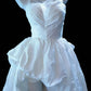 Elegant Homecoming Dress Halter Pleated Back to School Outfits Party Dress  D6445
