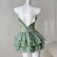 Stunning Homecoming Dress Sweetheart Flower Tulle Casacde A-Line Back to School Outfits Party Dress D7921
