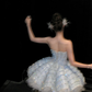 Gorgeous Shiny Light Blue Sequined A-Line Strapless Design Tiered Party Dress Homecoming Dress D1711