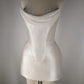 Unique Homecoming Dress Sweetheart Hugging Feather Back to School Outfits Party Dress D7751