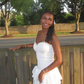 White Sweetheart A-Line Short Party Dress Homecoming Dress MD7315