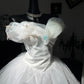 New Homecoming Dress Off the Shoulder Tulle Flower Back to School Outfits Party Dress Birthday Dress D7641