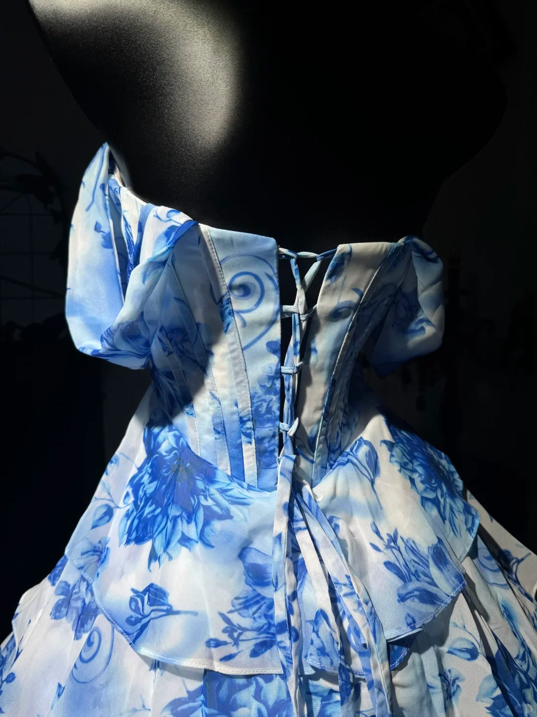 New Homecoming Dress Applique Cascade Sweetheart Back to School Outfits Party Dress D7590